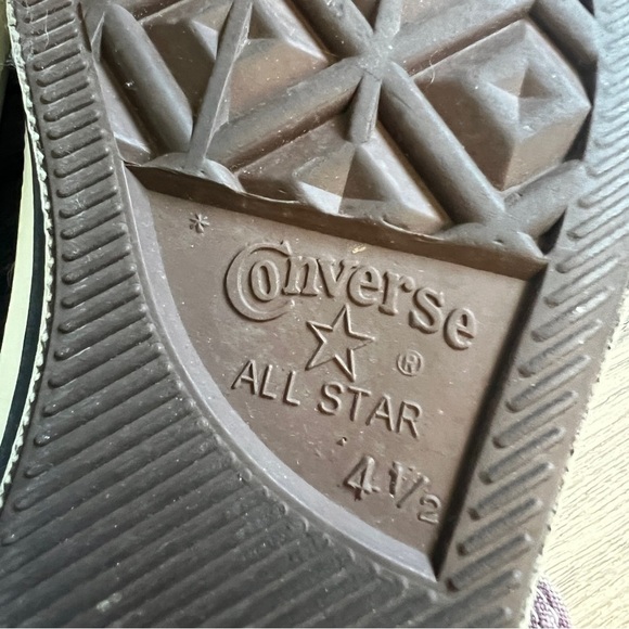 CONVERSE All Star Chuck Taylor Made in USA Vintage Y2K Purple Size 4.5  / 6.5 - Picture 8 of 10